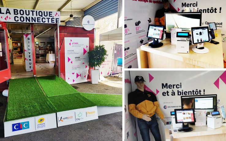LUNDI MATIN, partenaire principal de la Boutique Connectée Nomade