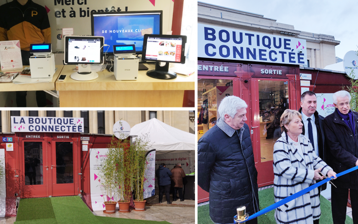 Boutique Connectée : les équipes de LUNDI MATIN aux côtés des commerçants d’Ile de France