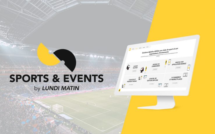 Lancement du site web dédié à la business unit Sport et Événementiel