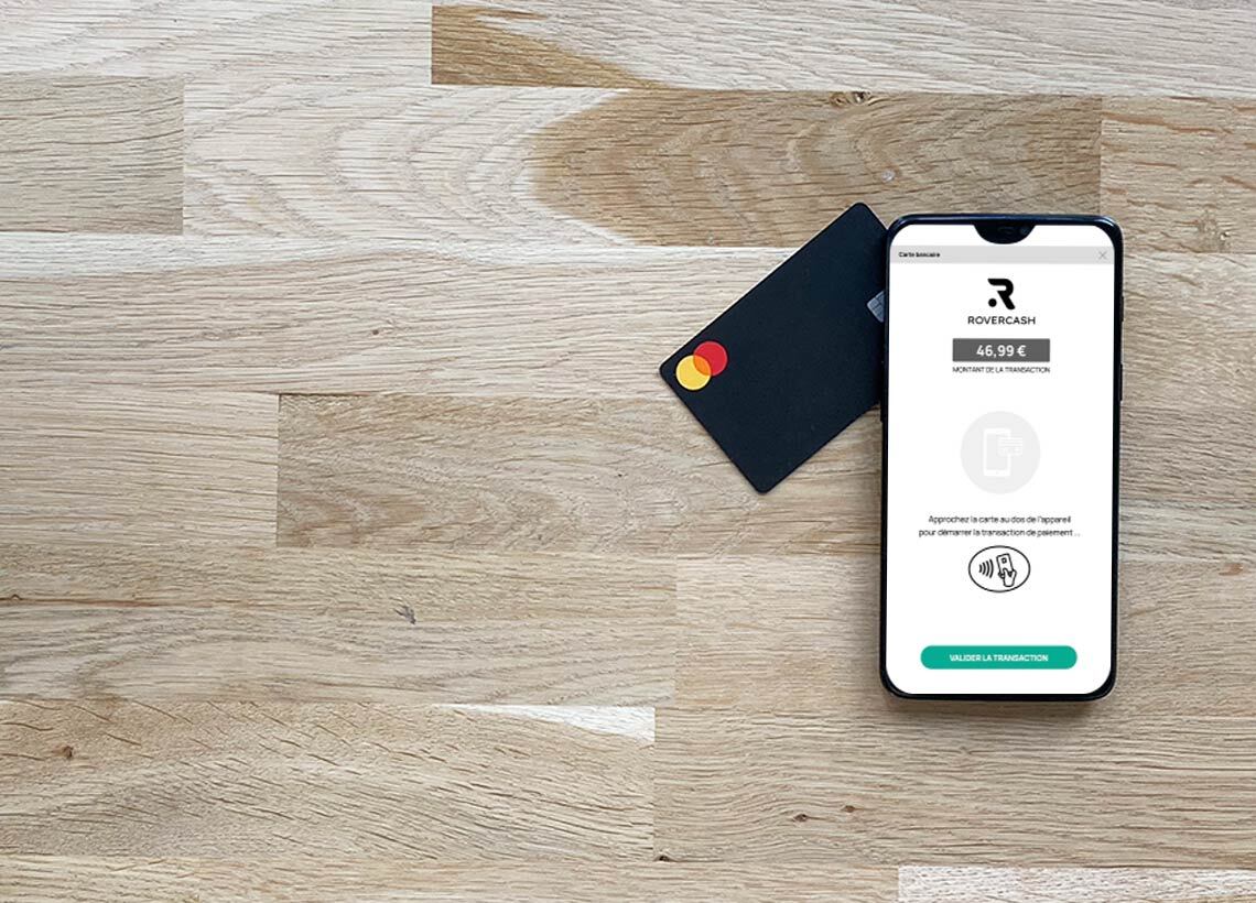Encaissement Tap to pay sur RoverCash et AirKitchen