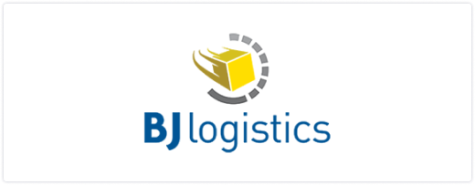 Logo BJ Logistics fond blanc