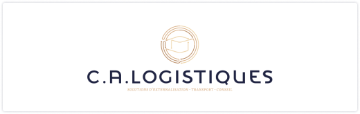 Logo CA Logistiques blanc