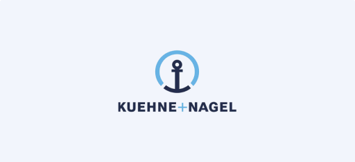 Logo Kuehne + Nael avec fond