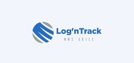 Logo log'n track gris