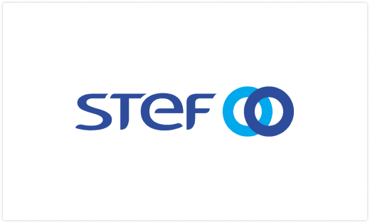 logo stef blanc