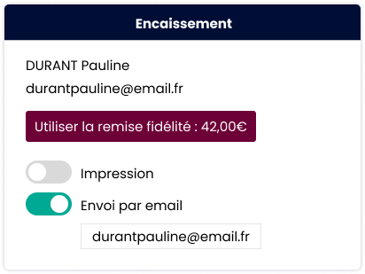 Ticket dématérialisé