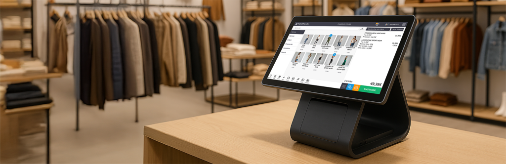 Caisse enregistreuse connectée