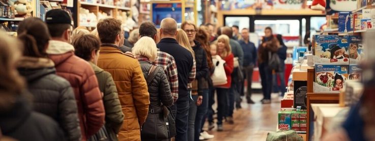 Files d’attente en caisse : solutions retail pour la période de Noël