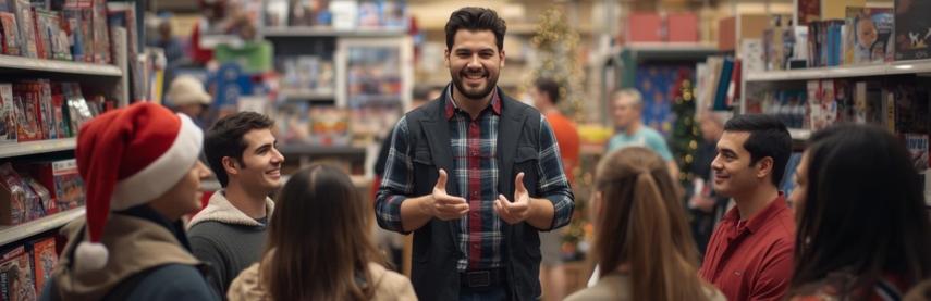 Formation des équipes lors de la période de Noël